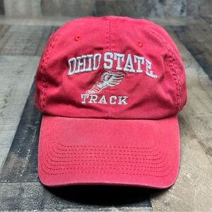 Vintage Ohio State University Track The Game Hat OSU NCAA Embroidered Cap
